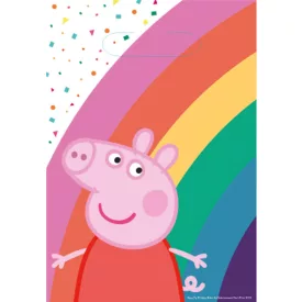 Peppa malac Confetti ajándéktasak 8 db-os