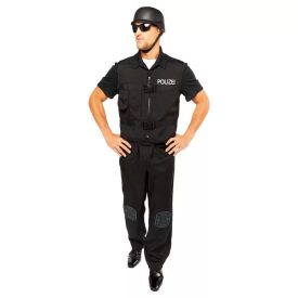 Német rendőr Swat felnőtt jelmez XL