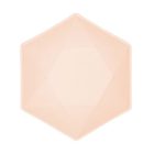 Barack Vert Decor hatszögletű mélytányér 6 db-os 15,8 cm