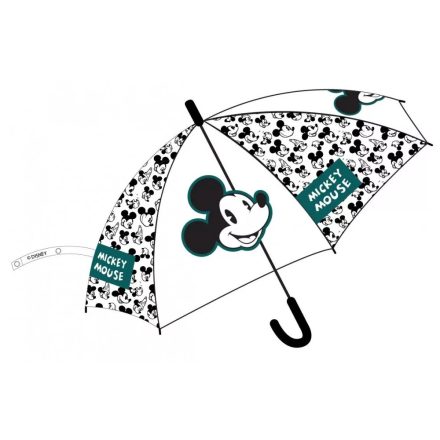 Disney Mickey gyerek átlátszó félautomata esernyő Ø78 cm