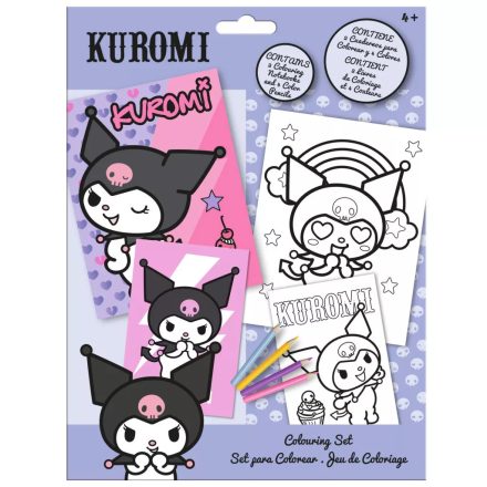 Hello Kitty Kuromi színező szett