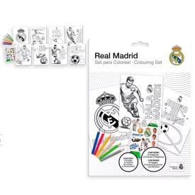 Real Madrid Hala színező szett matricával