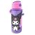 Hello Kitty Kuromi alumínium szívószálas kulacs akasztóval 600 ml