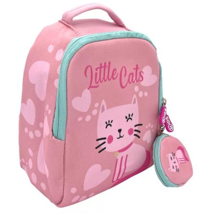 Cicás Little Cats hátizsák, táska + pénztárca 25 cm