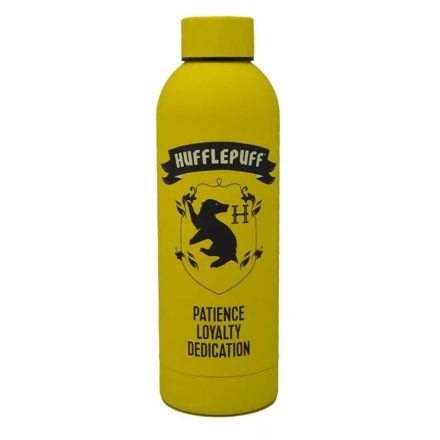 Harry Potter Hufflepuff rozsdamentes acél kulacs csavaros kupakkal 700 ml