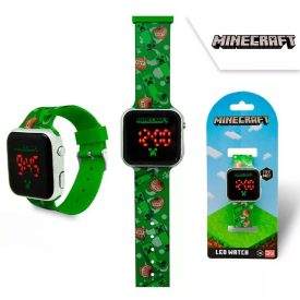 Minecraft TNT digitális LED karóra