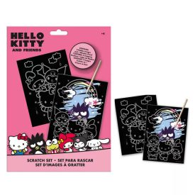 Hello Kitty Friends scratch képkarcoló készlet