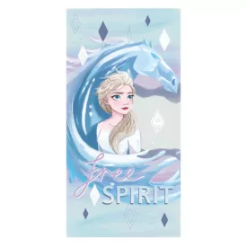   Disney Jégvarázs Spirit fürdőlepedő, strand törölköző 70x137 cm (Fast Dry)