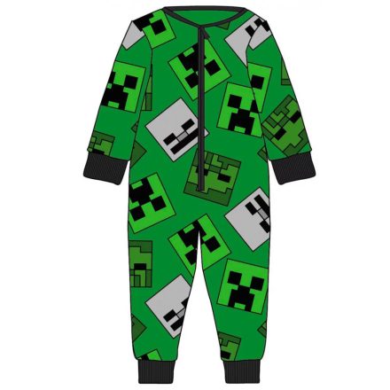 Minecraft gyerek hosszú pizsama, overál