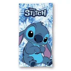   Disney Lilo és Stitch, A csillagkutya Little Blue fürdőlepedő, strand törölköző 70x140cm (Fast Dry)