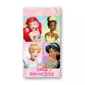   Disney Hercegnők Magical fürdőlepedő, strand törölköző 70x140cm (Fast Dry)