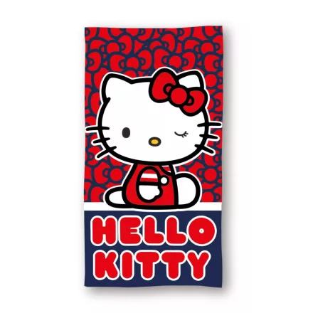 Hello Kitty Cutie Style fürdőlepedő, strand törölköző 70x140cm (Fast Dry)