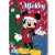 Disney Mickey Lights Karácsony polár takaró 100x140cm