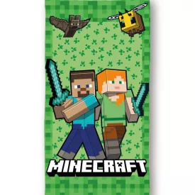   Minecraft Cube World fürdőlepedő, strand törölköző 70x140cm (Fast Dry)