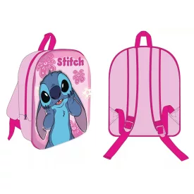   Disney Lilo és Stitch, A csillagkutya Cute 3D hátizsák, táska 30 cm