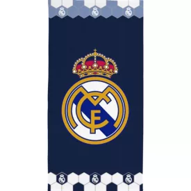   Real Madrid Hexa Design fürdőlepedő, strand törölköző 70x140cm (Fast Dry)