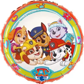 Mancs Őrjárat Pawsome fólia lufi 46 cm