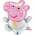 Peppa malac Evie fólia lufi 58 cm