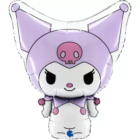 Hello Kitty Kuromi fólia lufi 61 cm