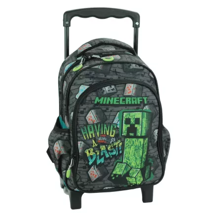 Minecraft Metro Art gurulós ovis hátizsák, táska 30 cm