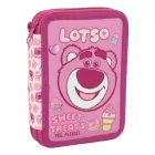 Disney Játékháború Lotso Jam tolltartó töltött 2 emeletes
