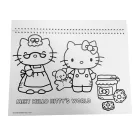 Hello Kitty World A/4 spirál vázlatfüzet 40 lapos matricával