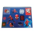 Pókember Miles Morales A/4 spirál vázlatfüzet 40 lapos matricával