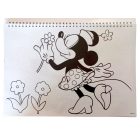 Disney Minnie Nomadic Spirit A/4 spirál vázlatfüzet 40 lapos matricával