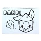 Disney Classics Love A/4 spirál vázlatfüzet 40 lapos matricával