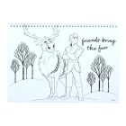 Disney Jégvarázs Heart A/4 spirál vázlatfüzet 40 lapos matricával