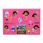 Dóra, a felfedező Jungle A/4 spirál vázlatfüzet 40 lapos matricával