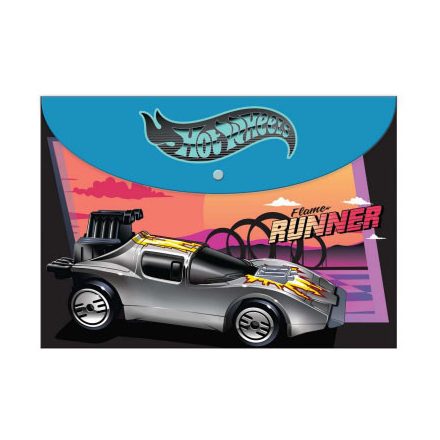 Hot Wheels Flame Runner A/4 Irattartó tasak