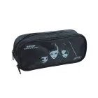 K-pop Démonvadászok Black 2 rekeszes tolltartó 26 cm