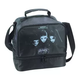 K-pop Démonvadászok Black thermo uzsonnás táska 21 cm