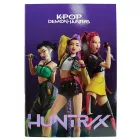 K-pop Démonvadászok Sing B/5 vonalas füzet 40 lapos