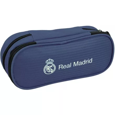 Real Madrid Blue 2 rekeszes tolltartó 23 cm
