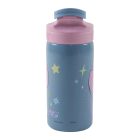 Disney Lilo és Stitch, a csillagkutya Alien 626 alumínium szívószálas kulacs akasztóval 500 ml