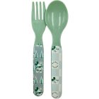 Disney Mickey Nature szendvicsdoboz + evőeszköz szett