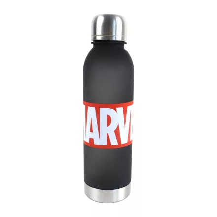 Marvel Black műanyag kulacs csavaros kupakkal 750 ml