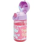 Hello Kitty Unicorn műanyag kulacs akasztóval 350 ml