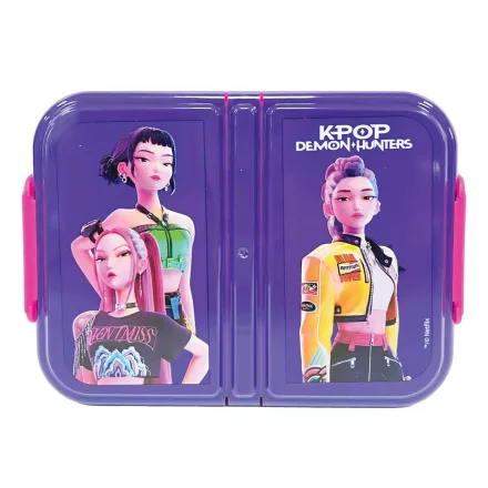 K-pop Démonvadászok Girls több rekeszes uzsonnás doboz, szendvicsdoboz