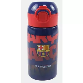 FC Barcelona Barca alumínium szívószálas kulacs 500 ml