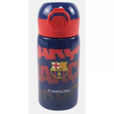 FC Barcelona Barca alumínium szívószálas kulacs 500 ml