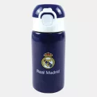Real Madrid Blue alumínium szívószálas kulacs 500 ml