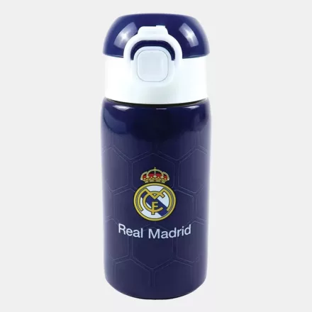 Real Madrid Blue alumínium szívószálas kulacs 500 ml