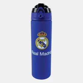 Real Madrid Blue műanyag matt szívószálas kulacs 700 ml