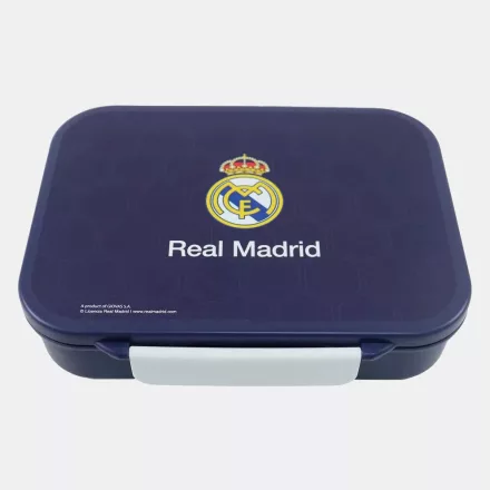 Real Madrid Blue több rekeszes uzsonnás doboz, szendvicsdoboz
