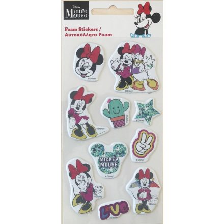 Disney Minnie pufi szivacs matrica szett