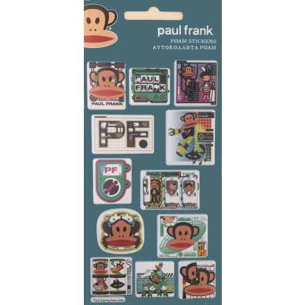 Paul Frank Monkey pufi szivacs matrica szett