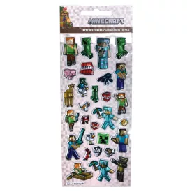Minecraft Creepers Need Hugs bubble matrica